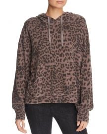 Sundry leopard print hoodie at Bloomingdales